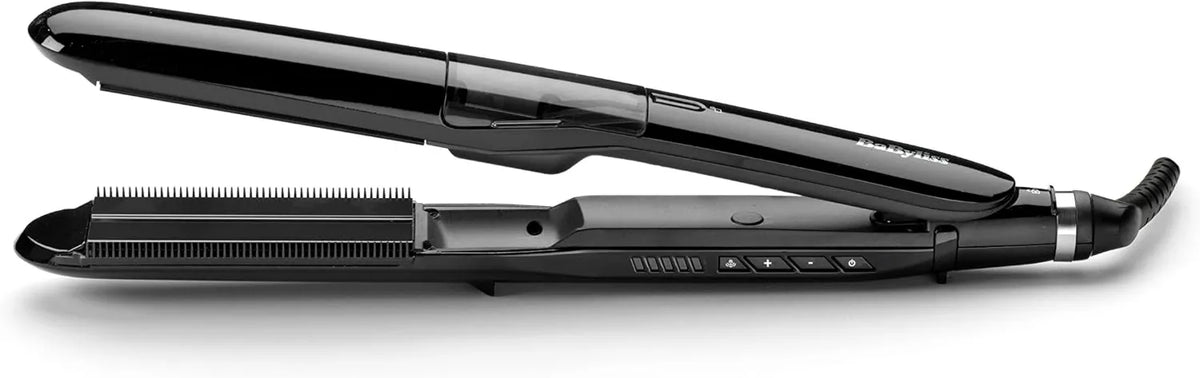 BaByliss prostownica do włosów, 150-230°C, ST492E, para, funkcja parowa, 5 ustawień temperatury od 150°C do 230°C