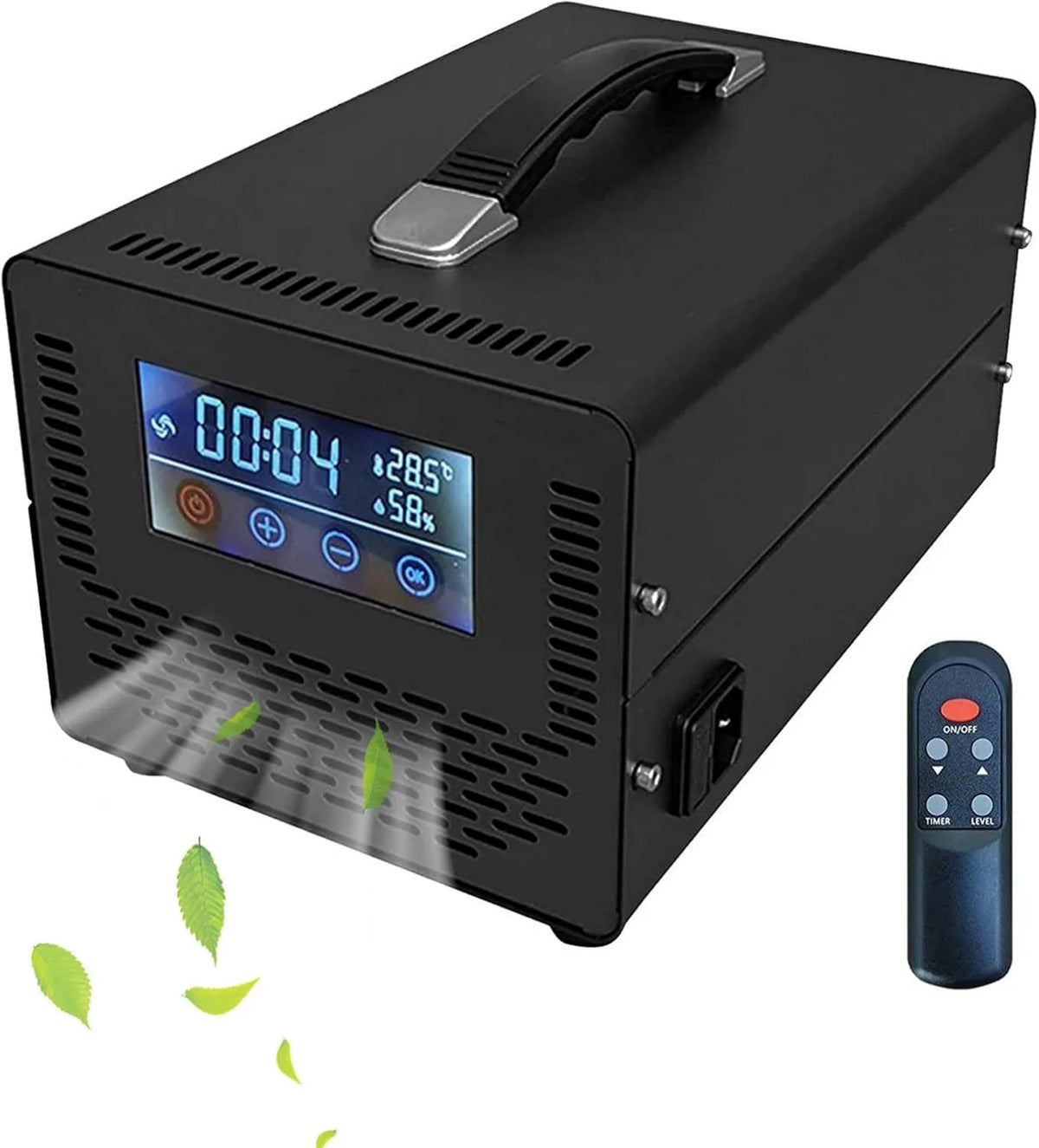 RDJSHOP oczyszczacz powietrza, Sterylizator czarny- 20000mg / h, Generator, Sterylizujący aparaturę elektryczną, dotykowy, Industrial, profesjonalny, czarny, For Factory czarny-20000mg/h