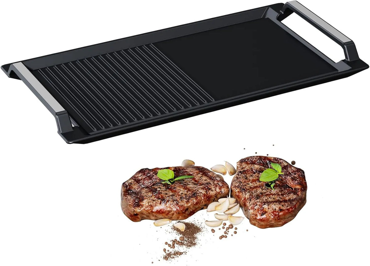 COVERCOOK, Płyta indukcyjna, stół indukcyjny do gotowania, grill, żeliwo, grill prostokątny