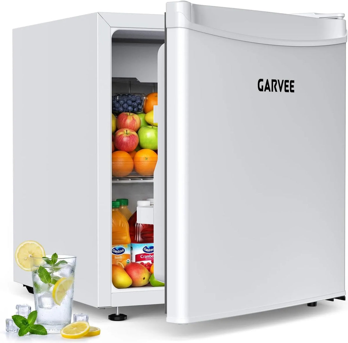 GarveeHome minilodówka, Zamrażarka, 45 l, 0- 18°C, 41 dB, tłumik, małe lodówka 5 Temperatura poziomy