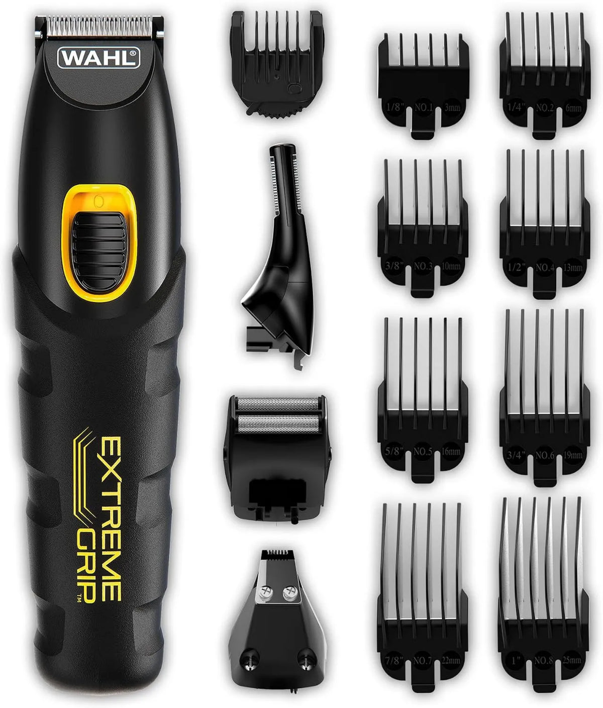 Wahl, brzytwa, mężczyzna, broda, Extreme Grip 7 in 1 Multigroomer