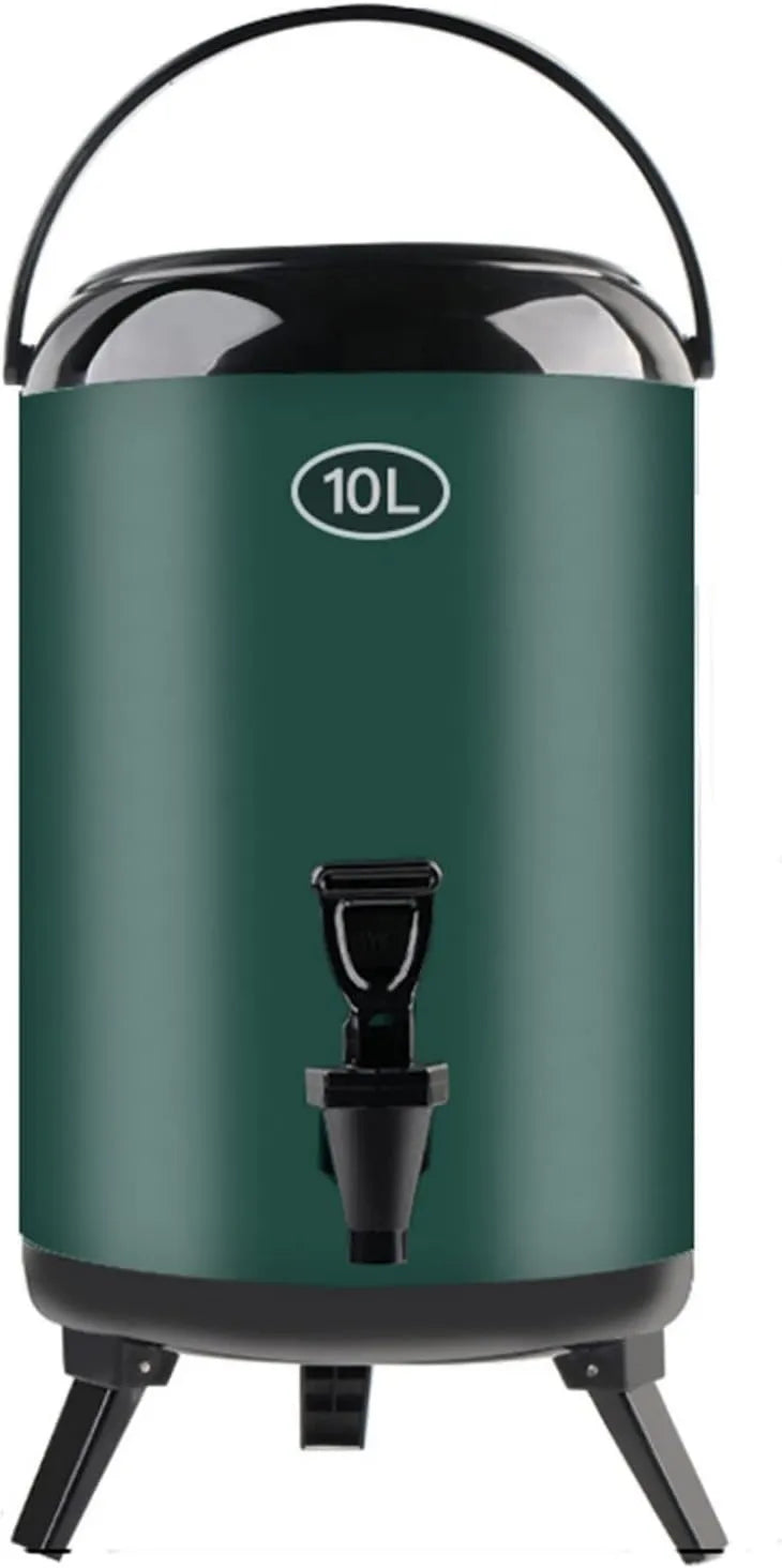 TRTDYF, L / 10 dozownik, uchwyt, przenośny, dozownik fontanny napojów, 10 l, 8 l, profesjonalny, funkcja ogrzewania, dla stron L/10
