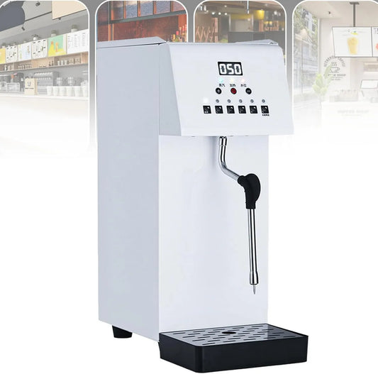 Hydravex spieniacz do mleka, Mech mleczny, 6 l, 500 W, emulgator mleka, para, profesjonalny, stal nierdzewna, aparatura elektryczna do gotowania wody bąbelkowej