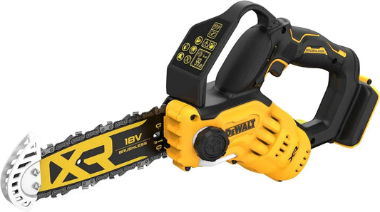 DeWalt DCMPS520N-XJ pilarka łańcuchowa, 20 cm, silnik bezszczotkowy, zasilanie akumulatorowe, praca automatyczna, akumulatorowa piła do gałęzi 18 V
