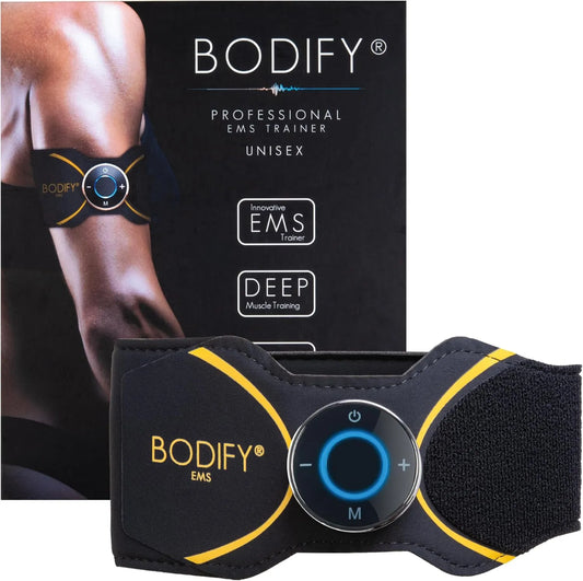 Bodify, 2- in-1 EMS, ® EMS Arm & Leg Trainer Pro, ukierunkowane biustonosze i aktywacja nogi, aktywacja mięśni 2-in-1