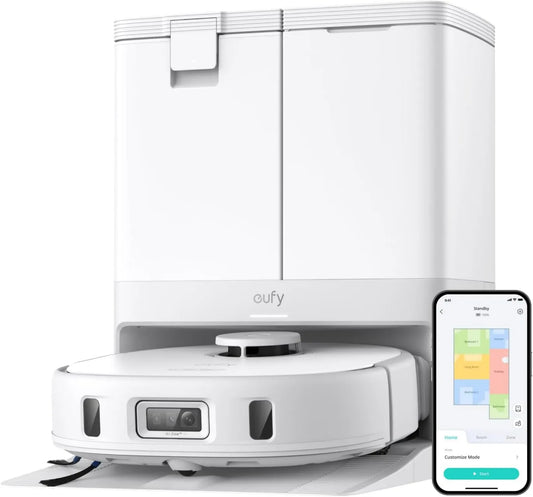 X10 robot odkurzający, 8000 Pa, 2,5 l, praca automatyczna, Robot odkurzający eufy Pro Omni z systemem MopMaster 2.0