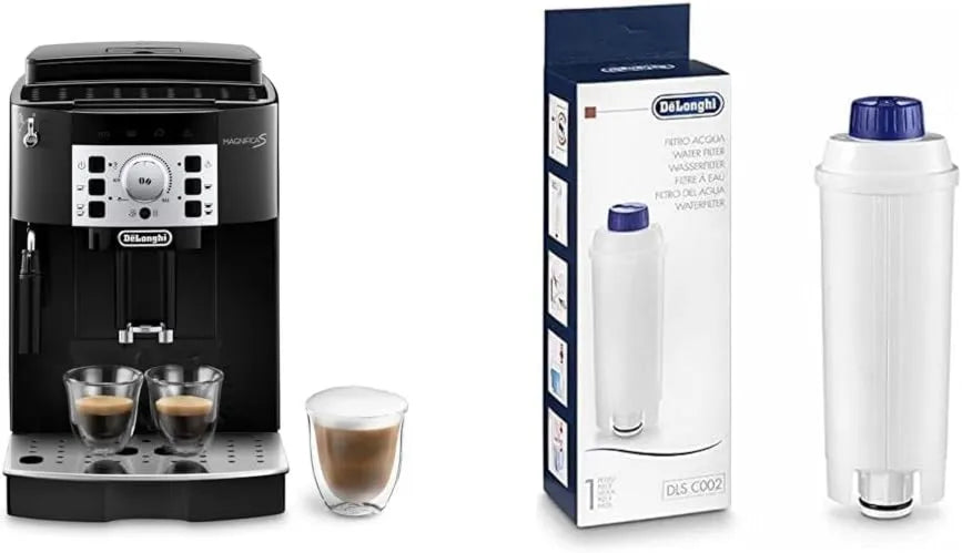 De'Longhi automatyczny ekspres do kawy, Filtr Delonghi S 220 ECAM22.110.B, system filtracji wody pitnej, 220 W, czarny