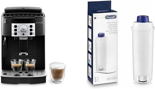 De'Longhi automatyczny ekspres do kawy, Filtr Delonghi S 220 ECAM22.110.B, system filtracji wody pitnej, 220 W, czarny