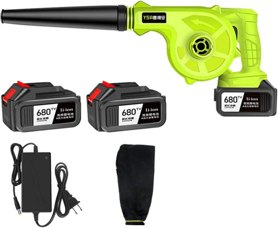 ACXZ, Odkurzacz, 21 V, 2 baterie litowo-21 V, ssanie elektryczne, dmuchawa do liści i odkurzacz elektryczny