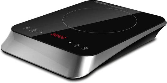Ardes kuchenka przenośna, AR1F601 płyta indukcyjna, 2000 W, stół indukcyjny do gotowania, przenośny, czarny