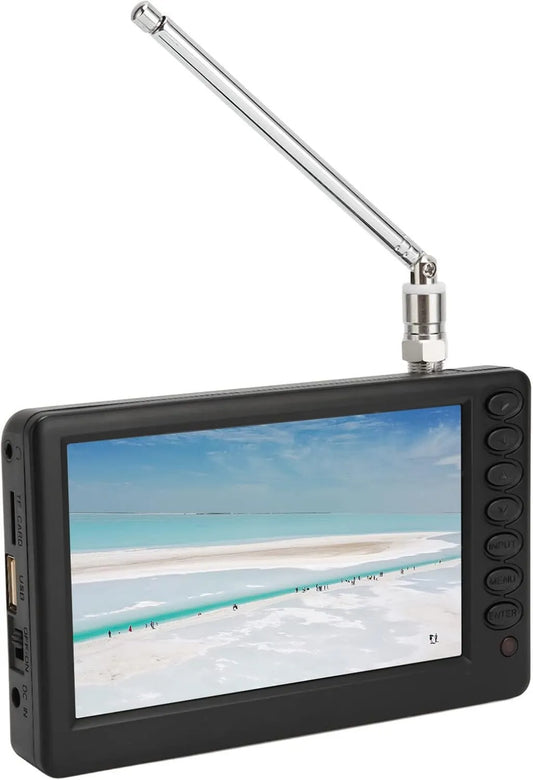 Annadue, Monitor, laptop, USB, LCD ekran, kemping, TV przenośny 5 Inch, ISDB- T Mini TV cyfrowy na kempingu