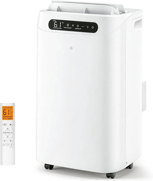 HUANQIN klimatyzator przenośny, Klimatyzator, Przenośne, Mobile AC Unit z pilotem