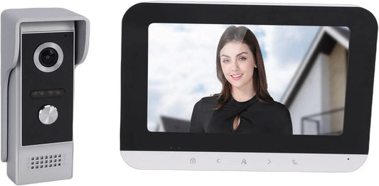 Wideodomofon, 1080P, sterowanie WiFi, zasilanie akumulatorowe, zdalne sterowanie, Asixxsix System Wideodomofonowy, Zdalne Odblokowanie Aplikacji Tuya