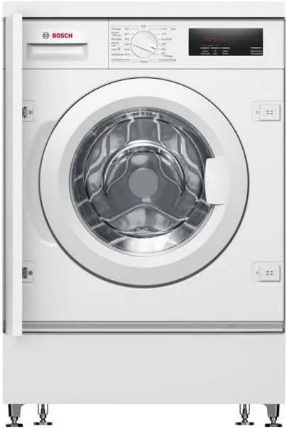 Bosch pralka, WIW24348FF, 7 kg, do zabudowy, białe, 1200 t, min, Series 6, Aktywna woda Plus, SilentPowerDrive, Vario Drum System