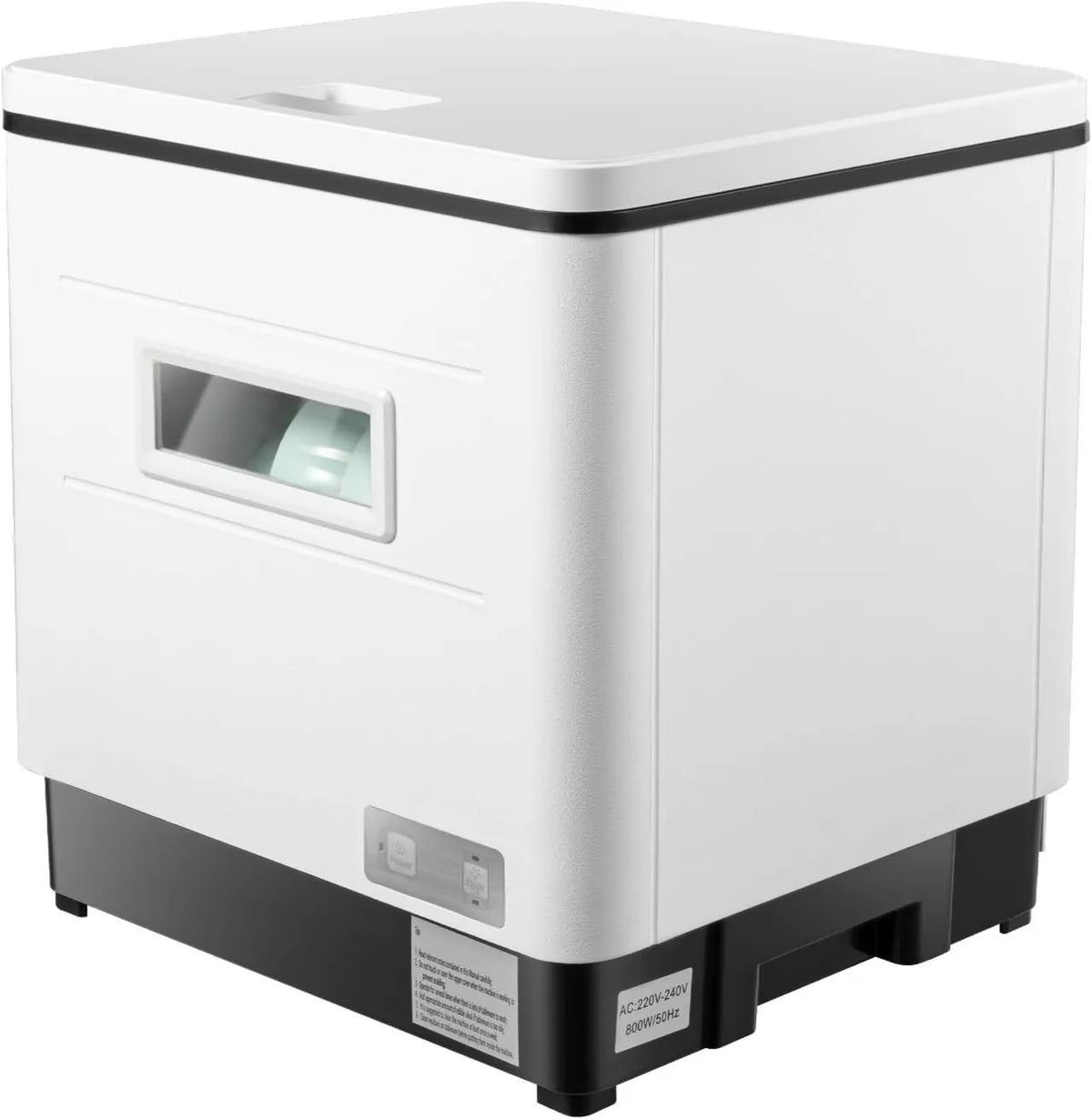 Fridgestea zmywarka wolnostojąca, Zmywarka, 12 l, dotyk, duży zbiornik, kemping, camper, na apartamenty, dla 6 sztućców, akademików