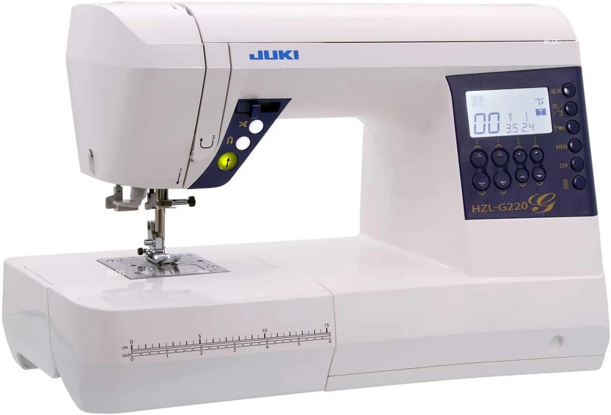 JUKI elektroniczna maszyna do szycia, HZL- G220 Maszyna do szycia, Elektryczna Maszyna do szycia, 44, 5 x 22, 3 x 29, 2 cm, biały, HZL-G220