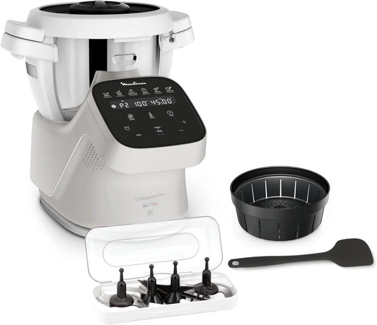 Moulinex robot kuchenny, Millex kuchenka, Balance, Robot, 5 l, cichy, 15 trybów, dla 10 osób