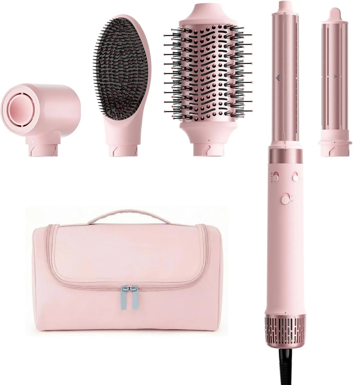 MESCOMB, Jonic Travel Suszarka, Air Styler 5 w 1 Bi- Napięcie