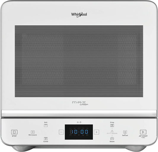Whirlpool kuchenka mikrofalowa, Produkt para, MAX 49 WSL z grill kwarcowy Dual CRISP funkcja, Bezpieczeństwo dzieci