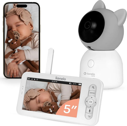 lionelo, Babyphone, Kamera, Monitor wideo dla dzieci, WiFi