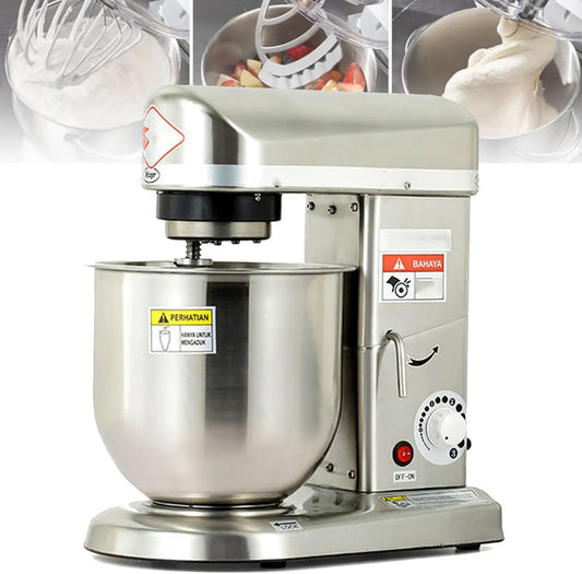 Generic mikser planetarny, Robot, 10 l, 3 prędkości, profesjonalny, restauracja, stal nierdzewna, dla piekarni