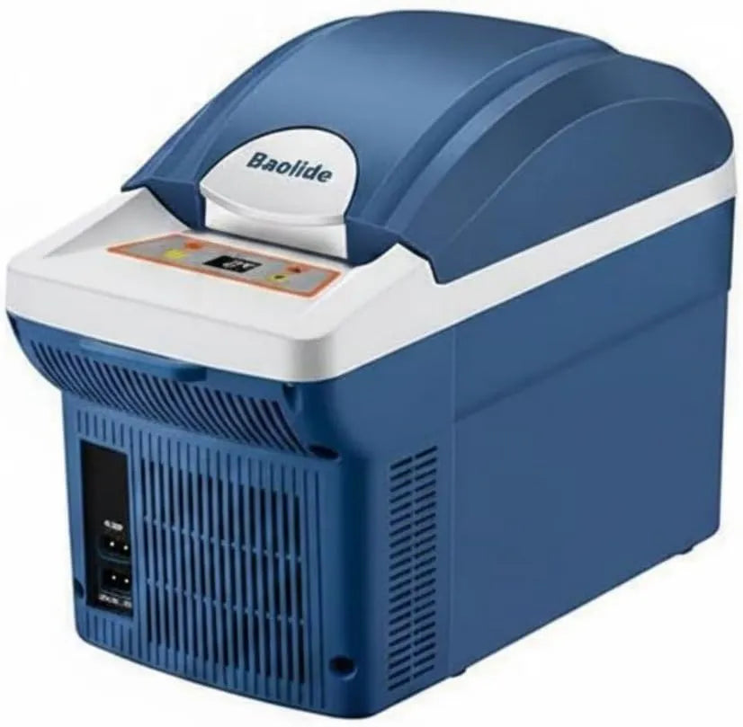 predolo minilodówka, Elektryczna chłodnica 12 v / 24 v, 220 v, 8 l, 12 V, samochód, kemping, mini przenośna lodówka, 8 Litrów, Model cyfrowy 12 v / 24 v, Mini kompresora zamrażarki 12 v/24 v